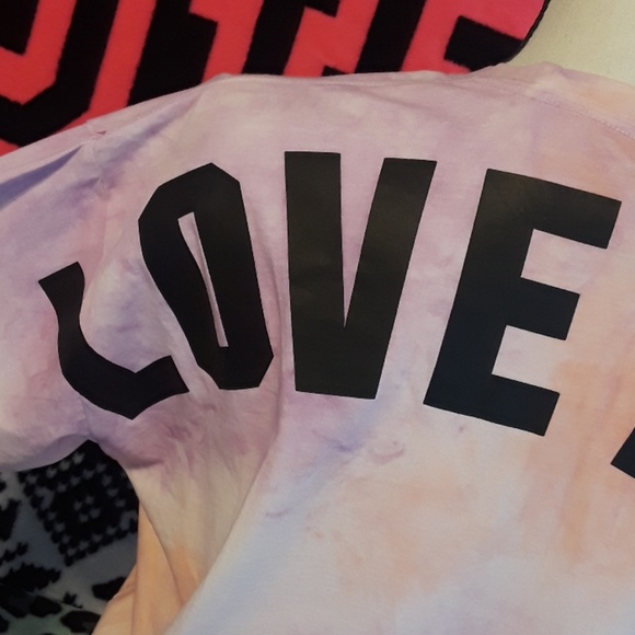 NWT Pink vs Cotton Candy Tie Dye Long Sleeve - Picture 3 of 5